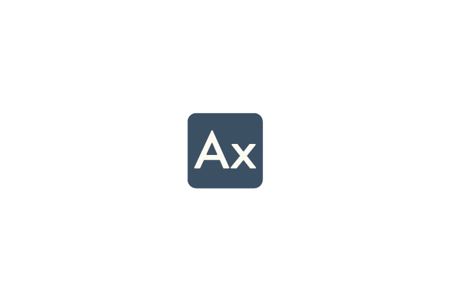 ax logo black