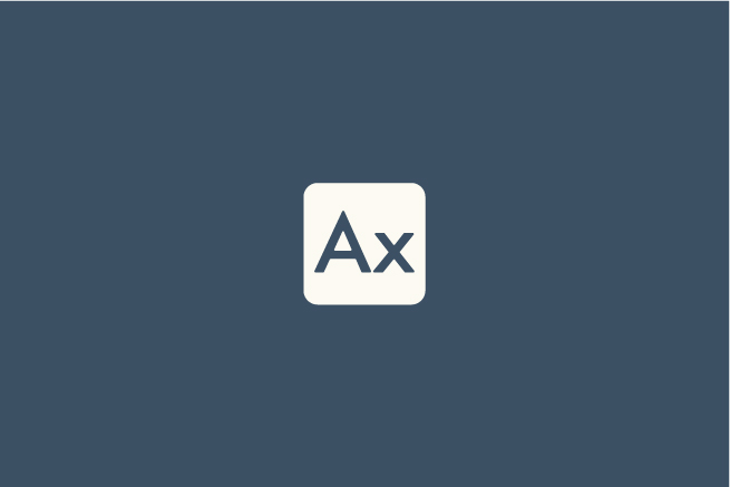 ax logo white